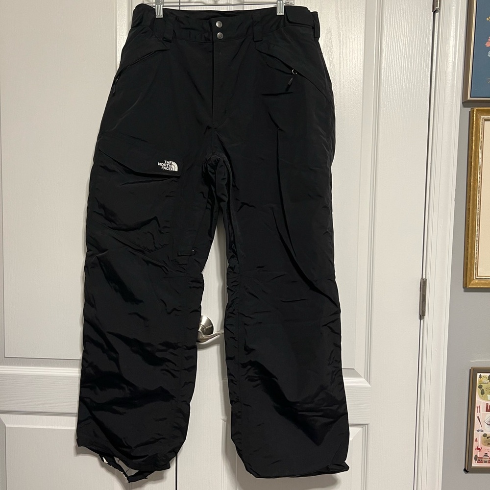North Face Men’s Black Snow Pants XL